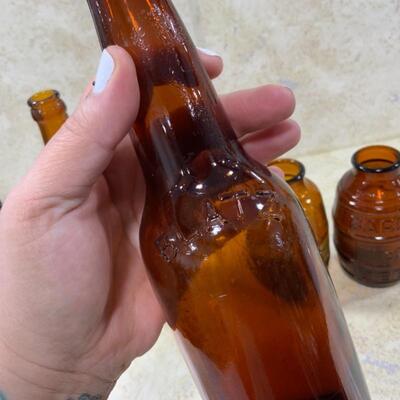 -197- VINTAGE | Five Beer Bottles | Pabst | Blatz 
