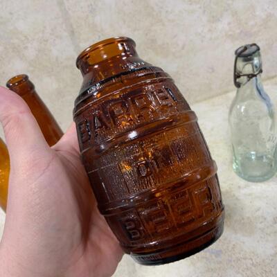 -197- VINTAGE | Five Beer Bottles | Pabst | Blatz 