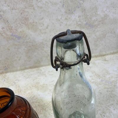 -197- VINTAGE | Five Beer Bottles | Pabst | Blatz 