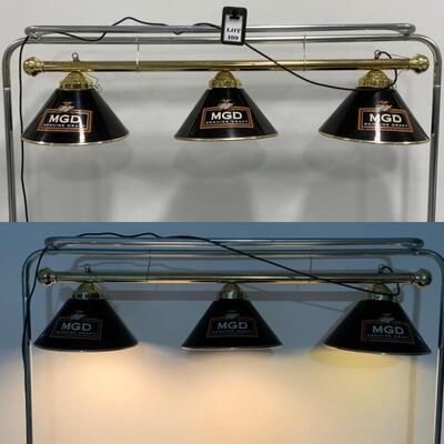 -199- MGD Pool Table Light | Bar Decor