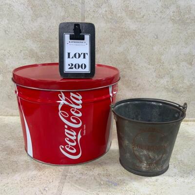 -200- Altamont Oktoberfest Bucket | Coca-Cola Lidded Bucket