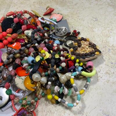 -213- Delightful Mystery Costume Jewelry Lot