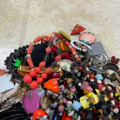 -213- Delightful Mystery Costume Jewelry Lot