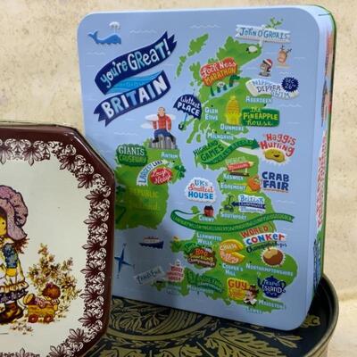 -215- Five Tins | German | Fruit Cake | Cigars