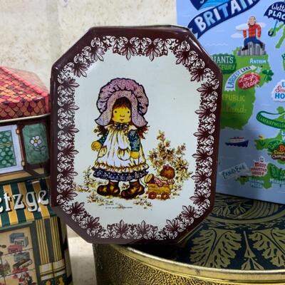 -215- Five Tins | German | Fruit Cake | Cigars