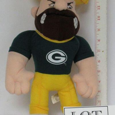 GB Packers Plush Cheesehead Doll - 1990s
