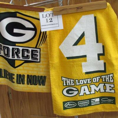 2 GB Packers Hand Towels Nice