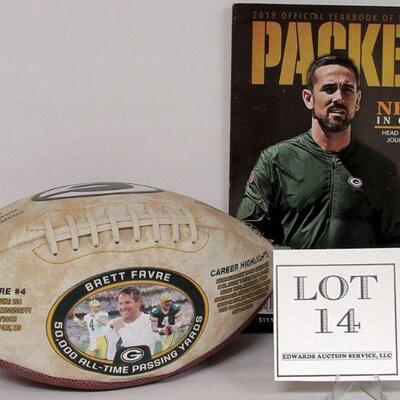 GB Packers Collectible Football, Packers Magazine