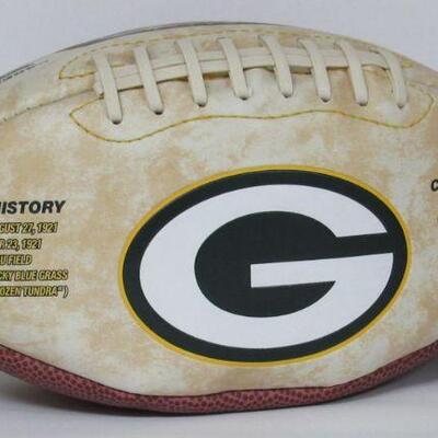 GB Packers Collectible Football, Packers Magazine