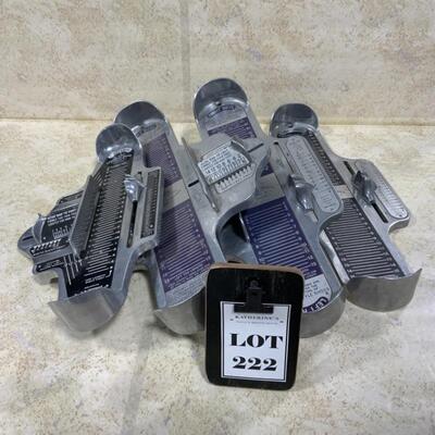 -222- Four Brannock Devices | Measure Your Foot