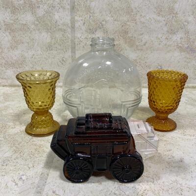-223- LARGE LOT Amber Glass | Century of Progress Bottles