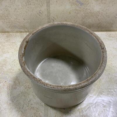 -228- FARM FRESH | Small  5 inch 1/2 Gallon Crock | Clean