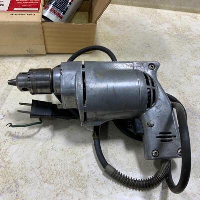 -230- VINTAGE | Power Tool Lot | Milwaukee Angle Drive | Electr-O-Drill