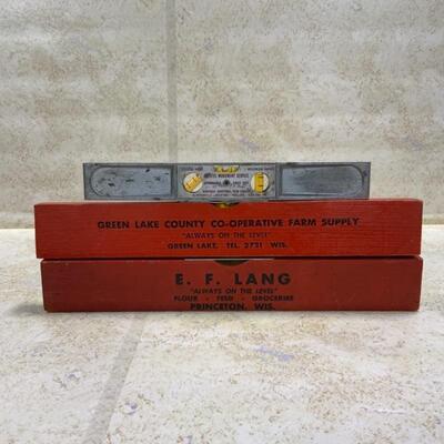 -231- VINTAGE | 16 Clamps | 3 Advertising Levels