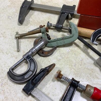 -231- VINTAGE | 16 Clamps | 3 Advertising Levels