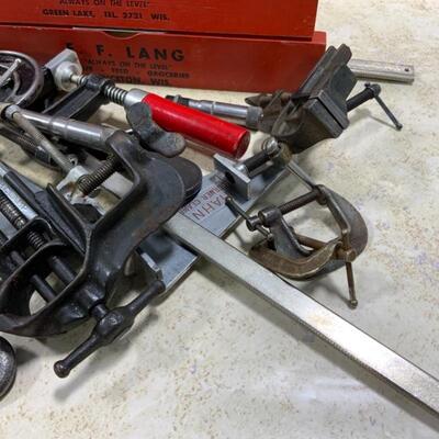 -231- VINTAGE | 16 Clamps | 3 Advertising Levels