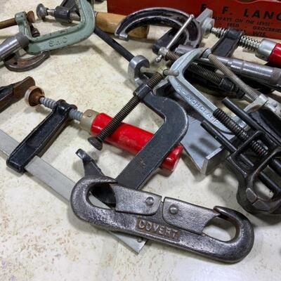 -231- VINTAGE | 16 Clamps | 3 Advertising Levels