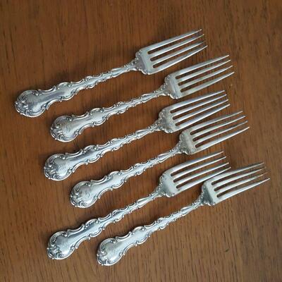 Victor Lorch Sterling Silver Dessert Forks