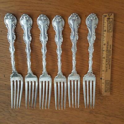 Victor Lorch Sterling Silver Dessert Forks