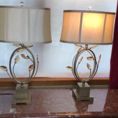 202 - (2) Uttermost Table Lamps