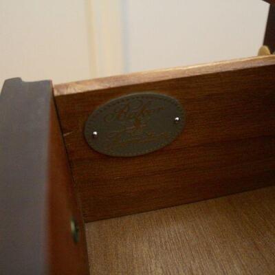 Lot #29: Baker Furniture Mahogany Chest of Drawers | Bachelors Chest