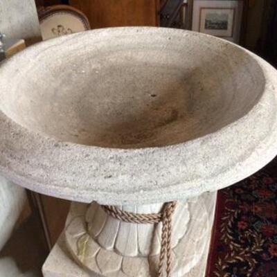 229 - Concrete Holy Water Font    As-Is