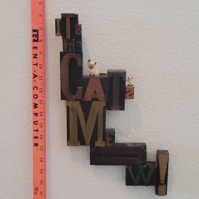 Lot 49:  "It's the Cats Meow" Deco 