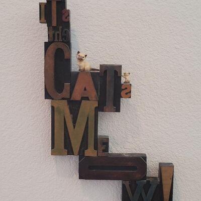 Lot 49:  "It's the Cats Meow" Deco 