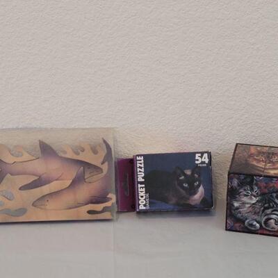 Lot 61: Mini Puzzles (3)