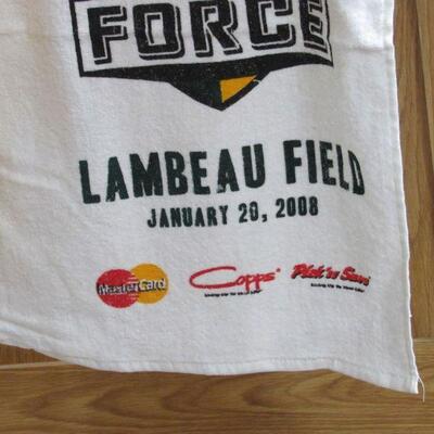 2 GB Packers Hand Towels. G Force and Love of the Game