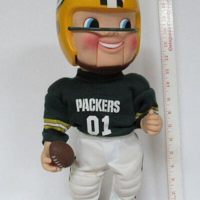 2001 Rockin Randall GB Packers Animated Gemmy Figure