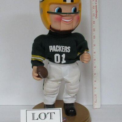 2001 Rockin Randall GB Packers Animated Gemmy Figure