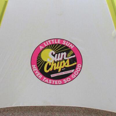 Huge Umbrella Advertising Sun Chips Brand - read description for more details (click on photo)