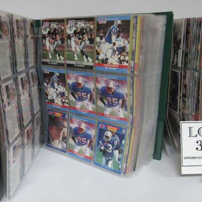 2 Binders Almost Full of Football Cards, 1 Has 75 Pages, 1 Has 50 Pages, Some Duplicates