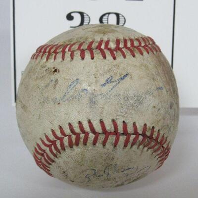 Vintage 1930-40s Chicago Cubs Autobraphed Baseball Not Certified Read Details 