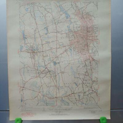 Vintage Cape Cod/South Shore Topography Maps