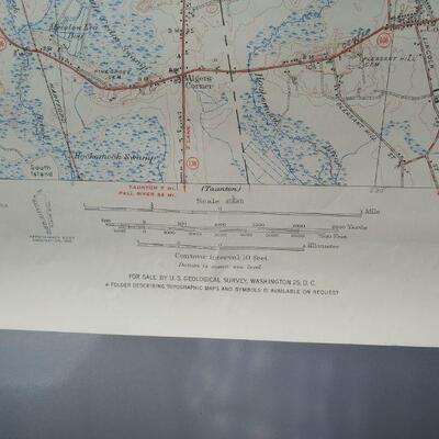 Vintage Cape Cod/South Shore Topography Maps