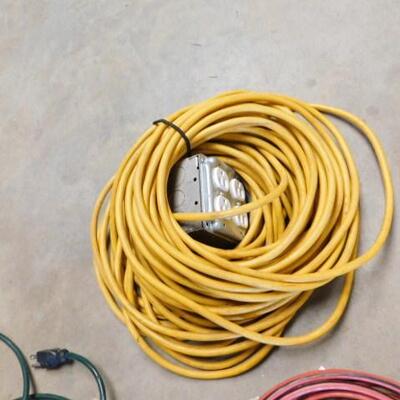 Extension Cords Various Sizes and Gauges