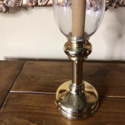 283 - Large Hurricane Lamp/Standing Candle Holder