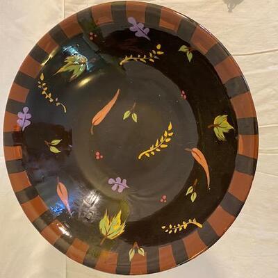 Decorative Ceramic Pedestal Bowl