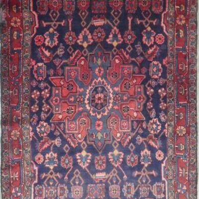 Persian hamedan Authentic Vintage Persian Rug 9'4"x4'4" Retail $4149