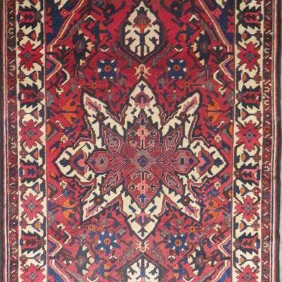 Persian hamedan Authentic Traditonal Vintage Persian Rug 8'75"x5'5" Retail $4771