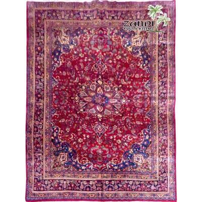 Medallion Red Wool Persian Rug Size 13'70