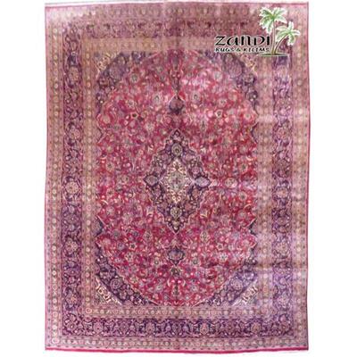 Medallion Red Wool Persian Rug Size 13'0