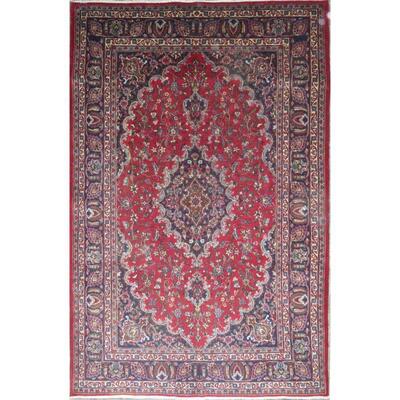 Persian mashhad Authentic Traditonal Vintage Persian Rug 9'7"x6'2" Retail $6120