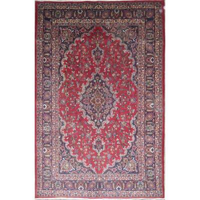 Persian mashhad Authentic Traditonal Vintage Persian Rug 9'7