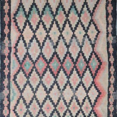 Persian Seneh, Vintage Kilim Collection Area kilim 6'0"x4'0" Retail $1867