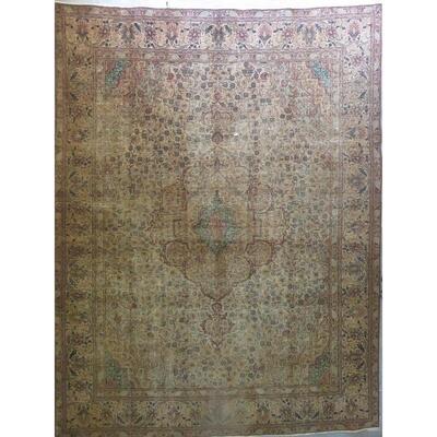 Persian tabriz Authentic Traditonal Vintage Persian Rug 9'7