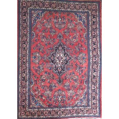 Persian mashad Authentic Traditonal Vintage Persian Rug 8'8