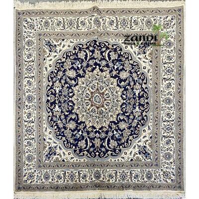 Persian Nain Esfahan design rug size 6'8''x6'8'' Retail $6000